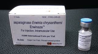 Asparaginase Erwinia chrysanthemi (Erwinaze) Asparaginase Erwinia chrysanthemi (Erwinaze)