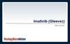 Imatinib (Gleevec) Imatinib (Gleevec)