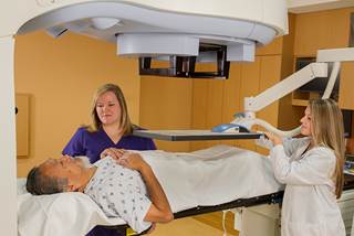 Radiotherapy may improve survival among men with low metastatic burden.